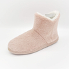 Women's pink warm coay plush lining boot