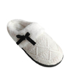 Knitted comfortable winter TPR sole house slippers