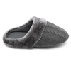 Men's cashmere cozy memory foam indoor slipper