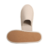 Linen cotton disposable hotel slippers