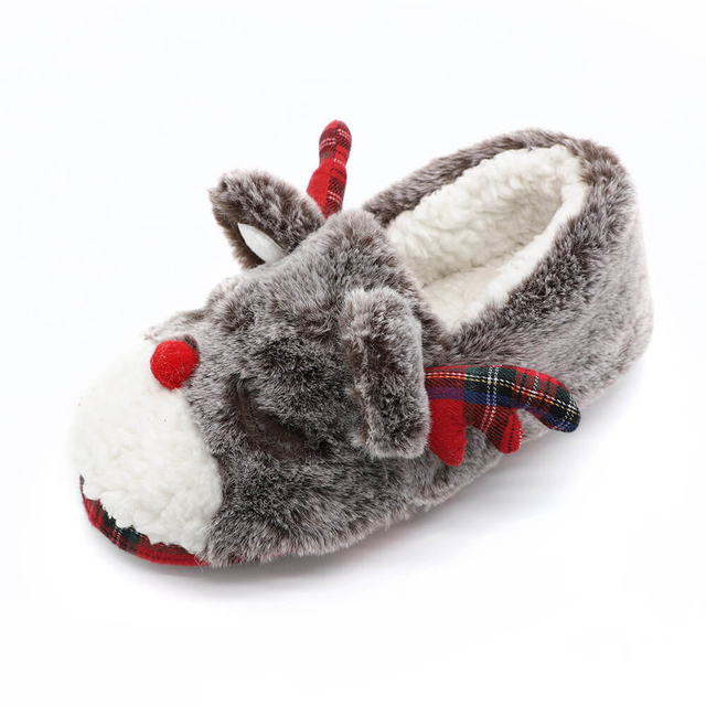 Merry Christmas gifts of Elk slipper