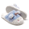 Cute Faux Fur Unicorn Kids Indoor Slippers