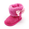 Girl winter fashion bowknot kids baby slippers