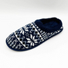 Knitted warm home slippers for women