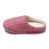 Winter velvet fluffy house slippers for women's