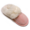 Suede fabric memory foam comfy winter house slippers