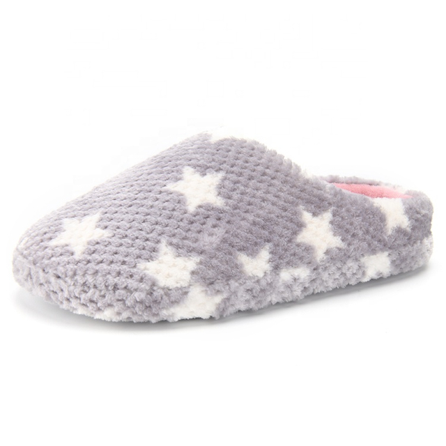 Classic flannel mules cozy winter indoor slipper