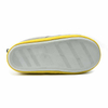 Men's winter soft cozy printed stripe down cloth slipper