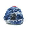 Cute blue fur embroidery slippers for kids