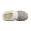 Comfy faux fur women memory foam TPR slip-on anti-skid sole home slippers