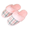 Classical design warm winter indoor slippers for women