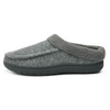 Fuzzy rubber house winter felt men's slippers