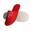 Red cotton cloth hotel slippers