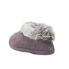 Soft faux fur lining warm winter indoor women's slipper boots