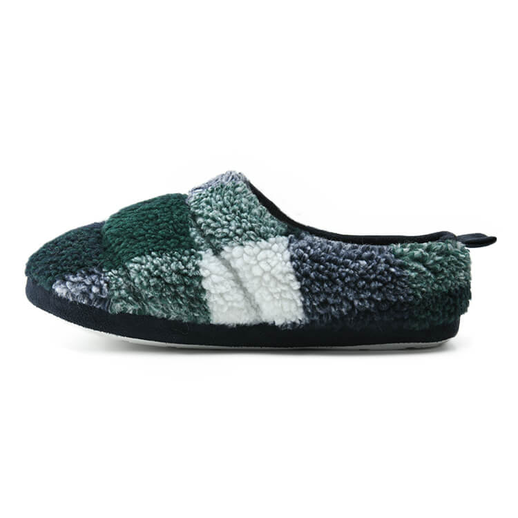 Men's winter soft cozy mules lamb wool slippers