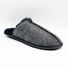 Simple plaid household daily warm floor slippers