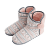 Women's winter warm ankle knit boots