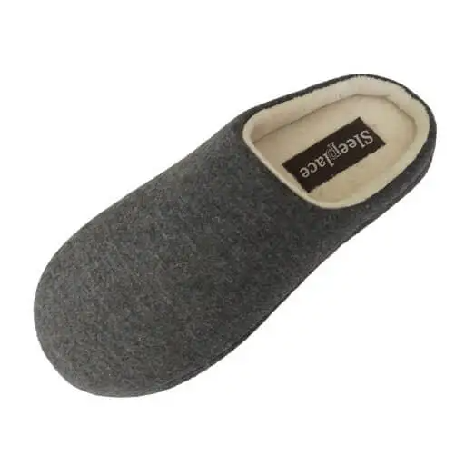 Men cozy house slippers with best arch support