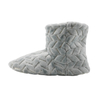 Faux fur lined female house indoor boot in winter