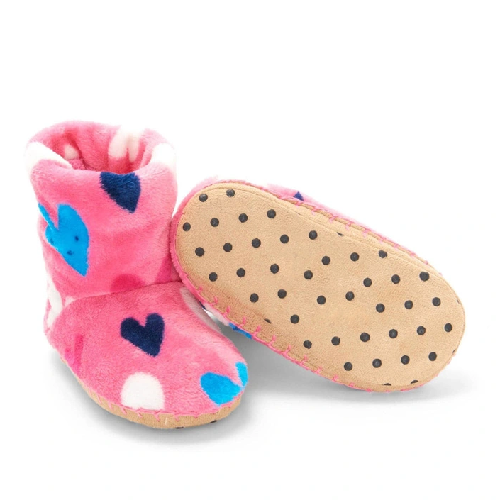  indoor baby warm coral fleece baby snow boots