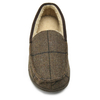 Cozy imitation wool check-back closed casual shoes