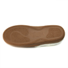 Brown microfiber winter warm indoor slippers for male