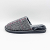 Tweed home bedroom slides winter slippers for men