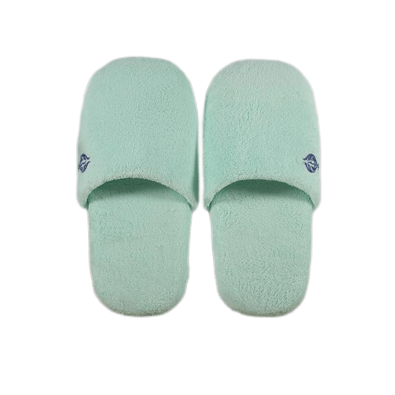  Lightweight sponge dotted rubber non-slip slipper for star hotel