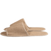 Eco-friendly breathable indoor linen slippers