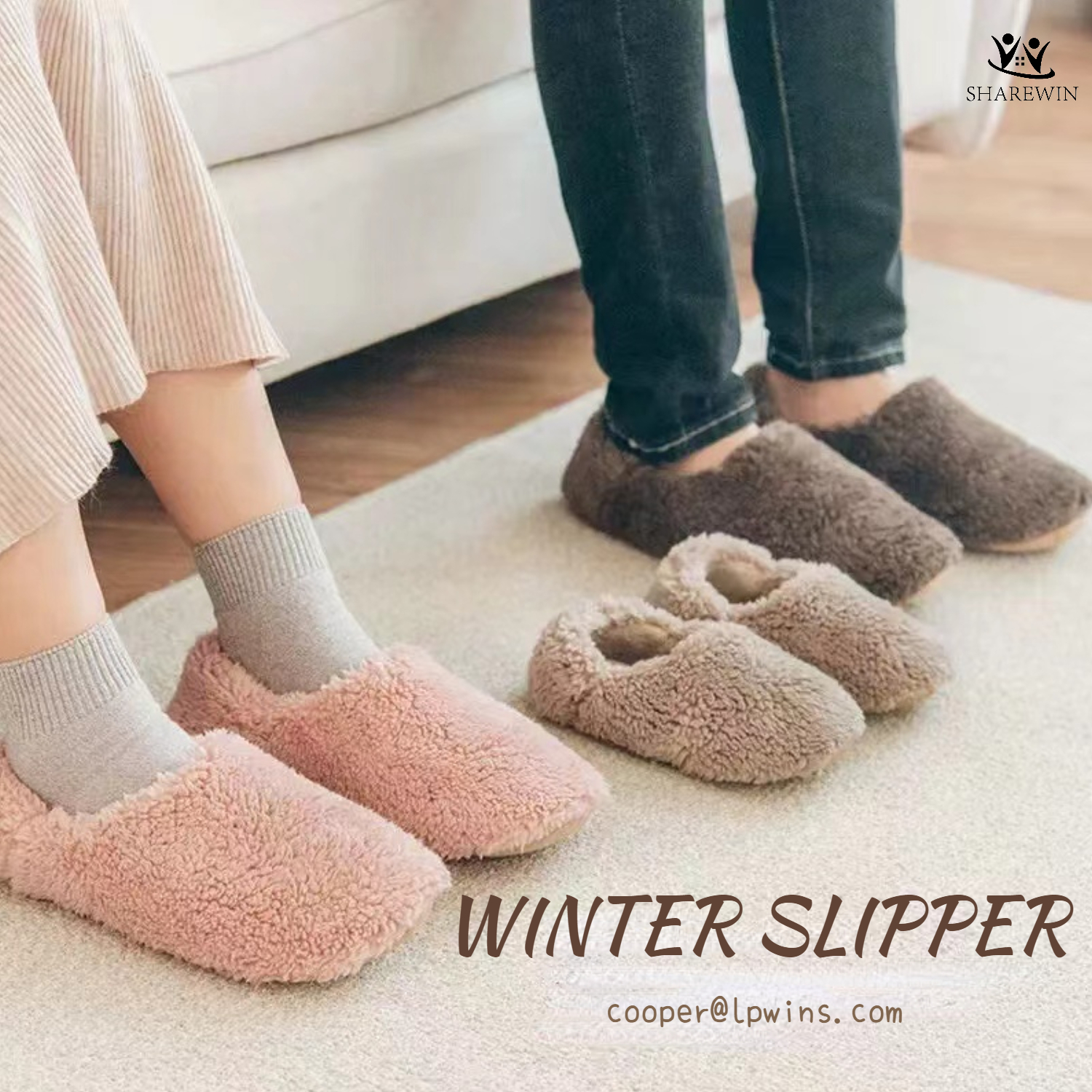 cotton house slippers