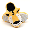 Winter kids tiger fur home indoor slippers