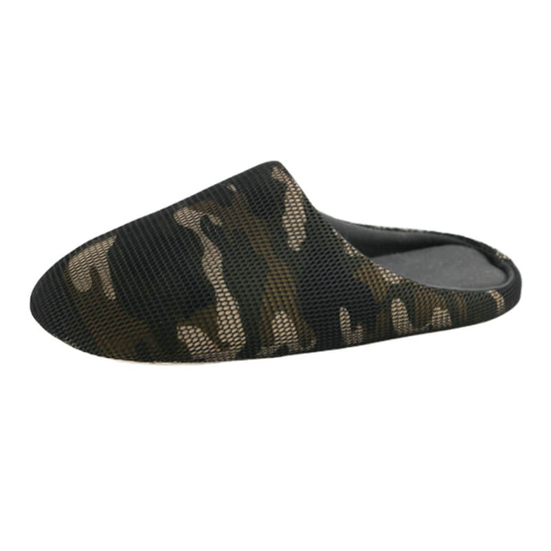 Men camouflage soft soles house indoor slippers