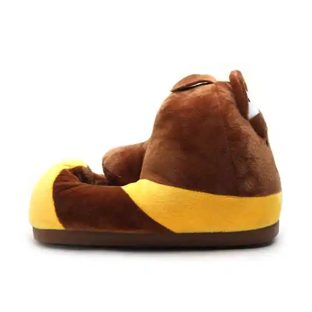 Soft and comfortable stuffed animal slippers