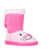 Cute girl snow animal pattern fashion boots