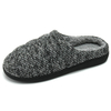 Non-slip comfortable knitted cotton slippers for men