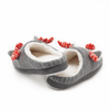 Cozy elk indoor home slippers for women