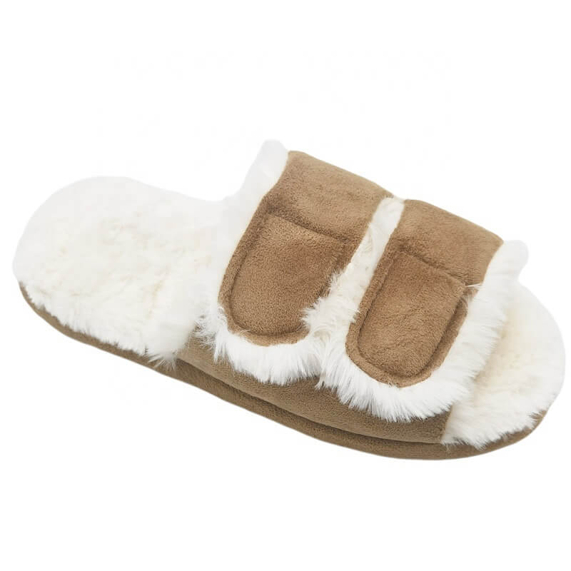 Men's and women's classic fluffy soft warm slippers 