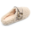 Winter lovely plush indoor slippers for women