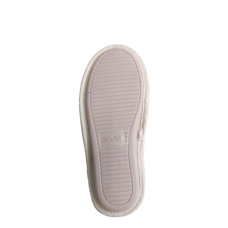 Fuzzy cross band cozy memory foam home slippers