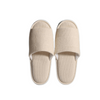 Yellow waffle open toe hotel slipper for women and men 