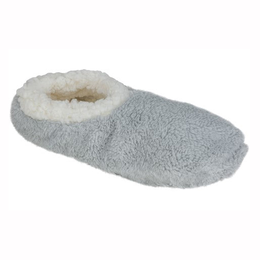 Ladies' cozy coral fleece pull-on slipper socks