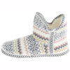 Ladies' ethnicity knitted slipper boot