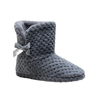 Winter indoor slip-on women's side bowknot booties