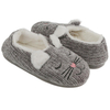 Ladies' sleeping cat chenille clog slipper