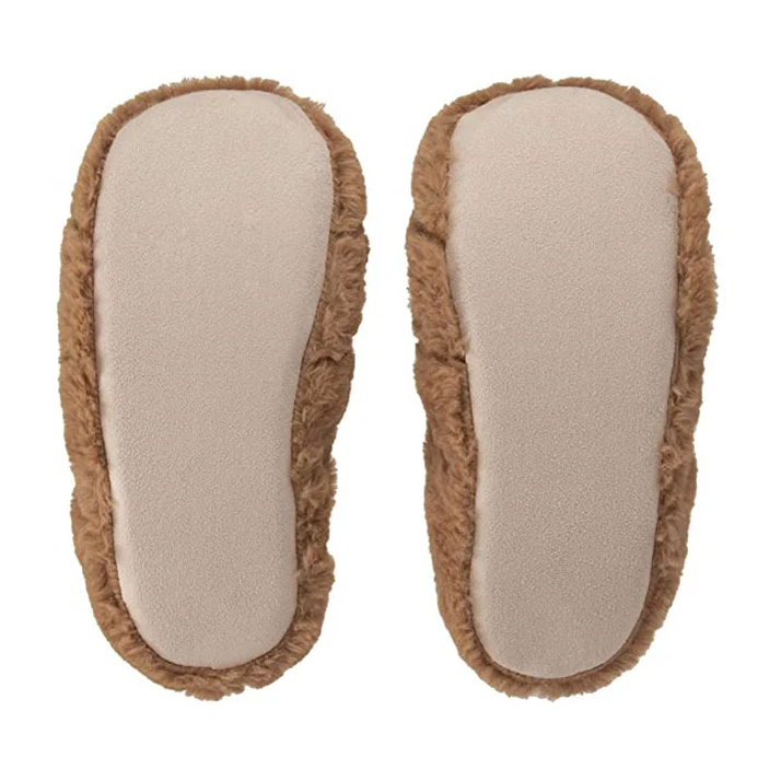 Multicolor Ladies home antislip fashion fur slippers