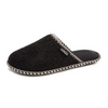 Soft Bottom Women Men Fluffy Plush Indoor TPR Slipper