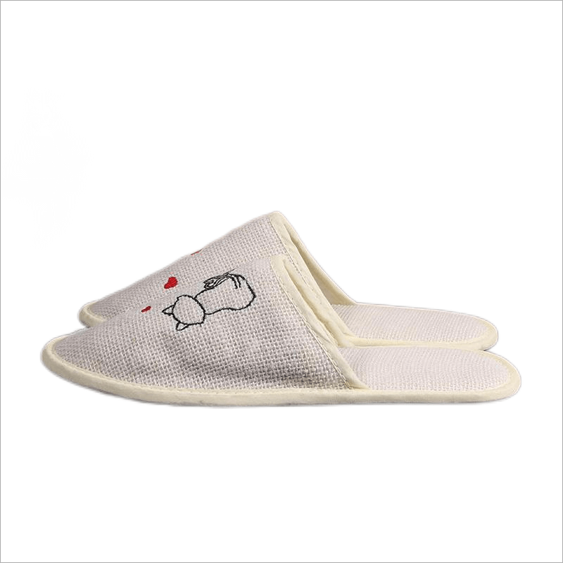 Custom comfortable close toe four season bathroom soft slippers for hotel