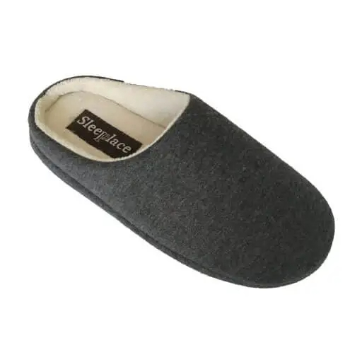 Men cozy house slippers with best arch support