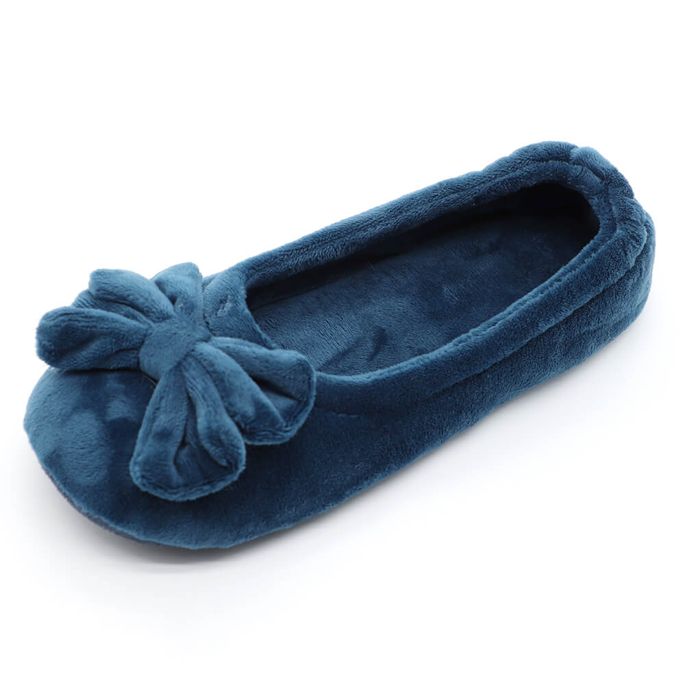 Warm Women's Furry Indoor Home Ballerina Slipper