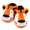 Winter kids tiger fur home indoor slippers